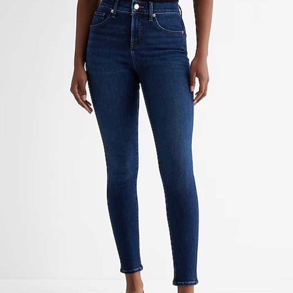New Mid Rise Skinny Jeans Express